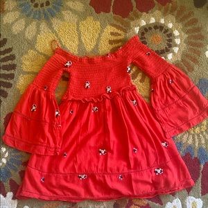 Free People Off-The-Shoulder Dress size S